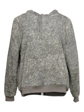 BumbleBella by Jill Martin Wellsoft Pullover Hoodie Small Heather Gray Lounge
